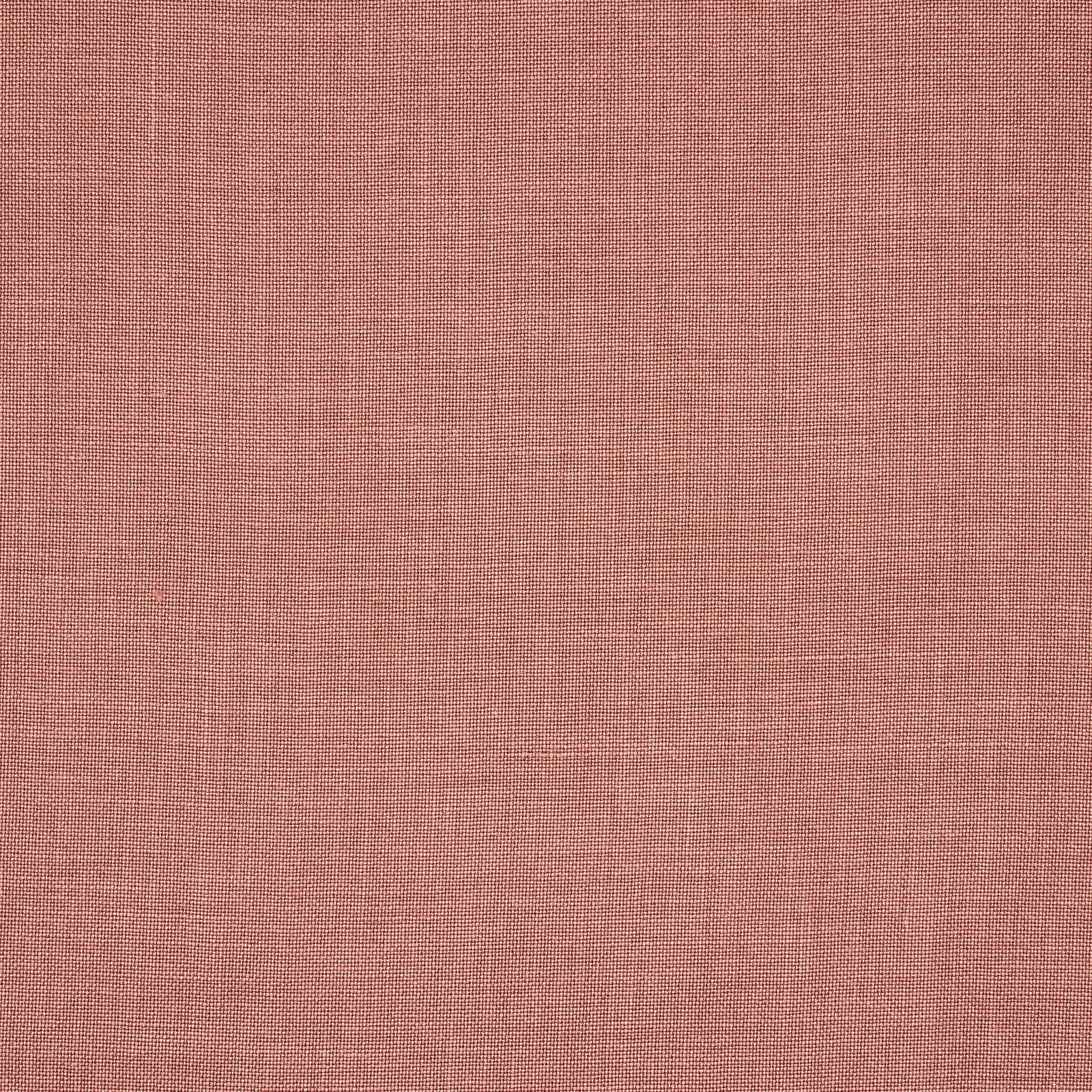 Dusty salmon pink linen weave with a fine, natural texture