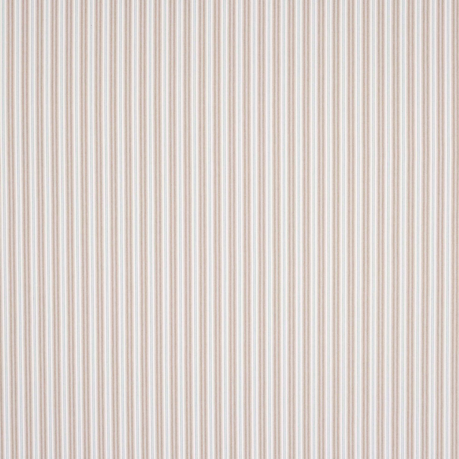 Fine vertical stripe fabric in soft stone, beige and pale grey tones
