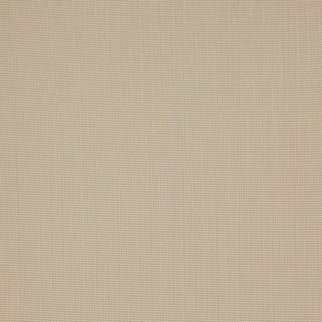 Close-up of soft birch beige woven fabric with a fine grid texture