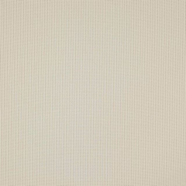 Pale clay beige woven fabric swatch with a fine grid texture