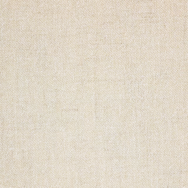 Close-up of bone cream woven fabric with a fine nubby texture
