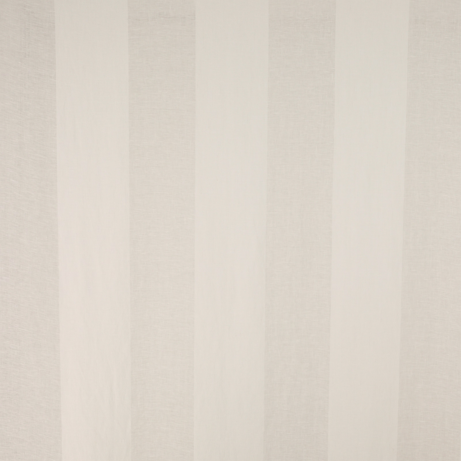 Soft white striped fabric swatch with subtle woven texture