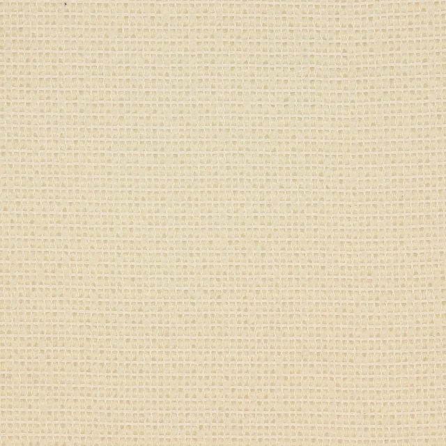 Pale bone cream woven fabric swatch with fine textured grid
