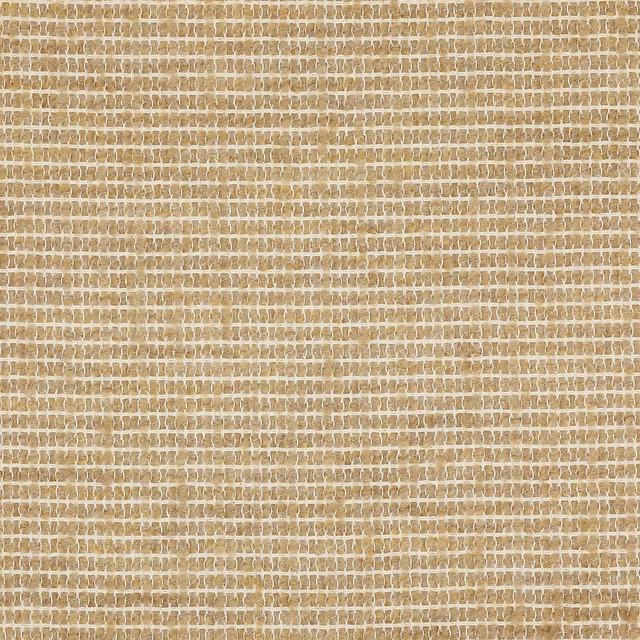 Warm sandy beige woven fabric swatch with a subtle open grid texture