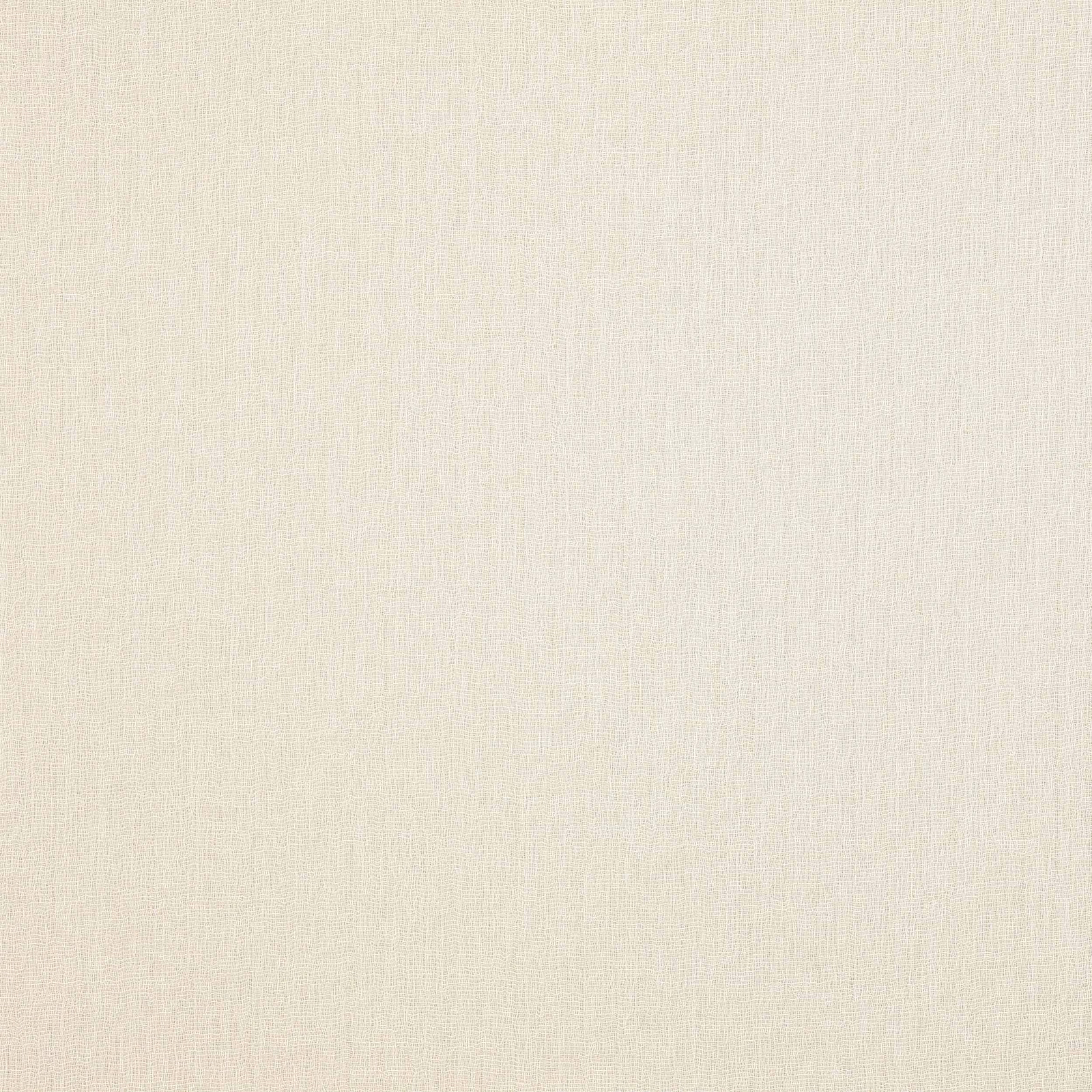 Soft ivory cream plain weave fabric with a fine, matte texture