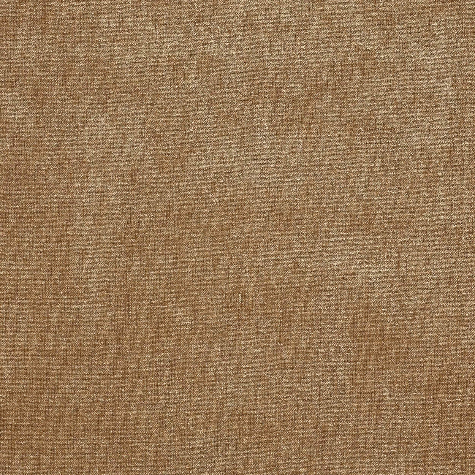 Warm biscuit-brown plain-woven fabric with a soft textured surface
