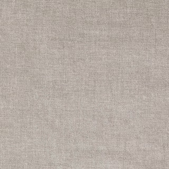 Close-up of pale grey textured plain weave fabric with fine мелange effect
