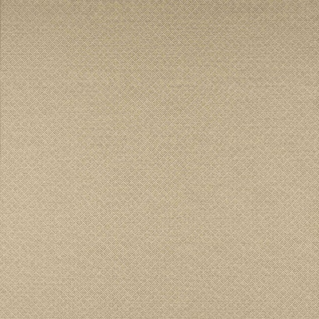 Close-up of warm beige diamond-textured fabric with a subtle woven pattern