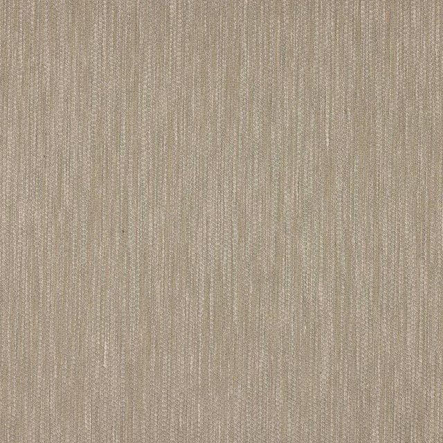 Pale silver taupe woven fabric with fine vertical strié texture