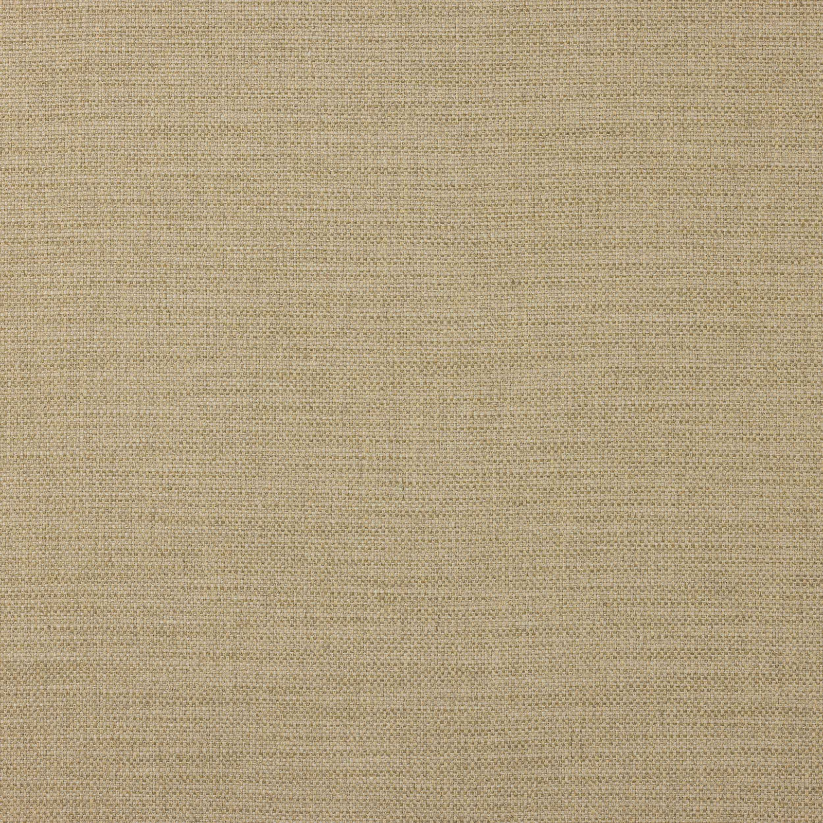 Close-up of a soft beige plain weave fabric with fine linen texture