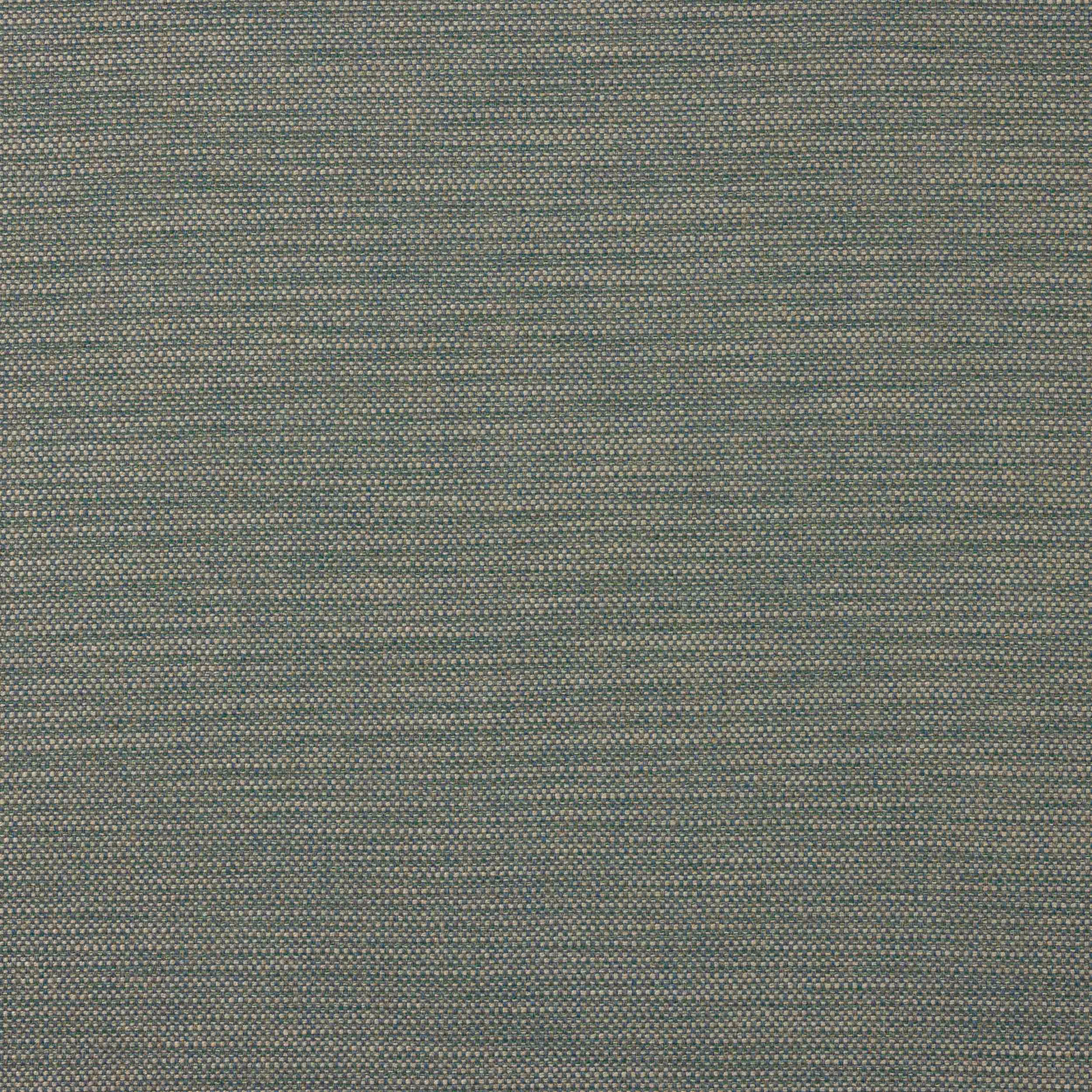 Muted blue-grey plain woven fabric swatch with fine slubbed texture