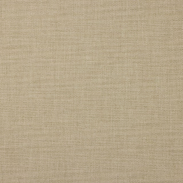 Warm cream plain woven fabric with fine linen texture