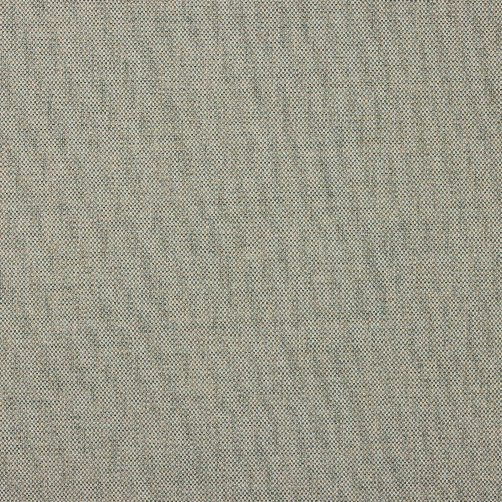 Close-up of a finely woven muted blue-grey fabric with tiny speckled texture