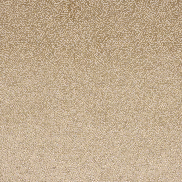 Warm beige textured fabric with tiny all-over dotted repeat