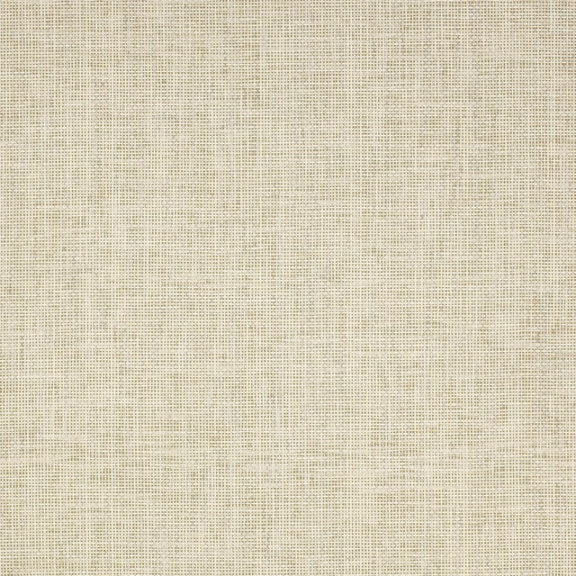 Warm teak-beige paper wallpaper with a fine woven crosshatch grid