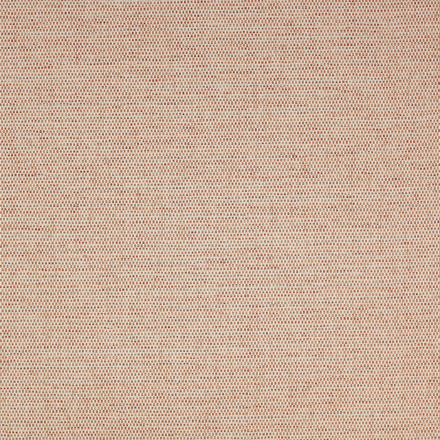 Muted coral and warm cream micro-grid wallpaper with a finely speckled surface