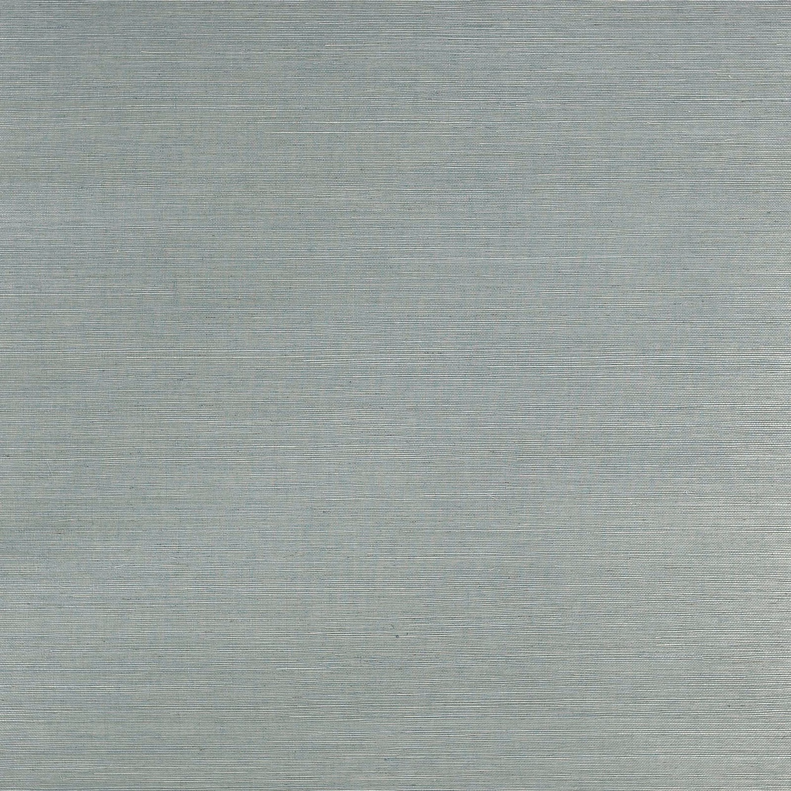 Muted blue-green sisal texture with fine horizontal slubs on a flat swatch