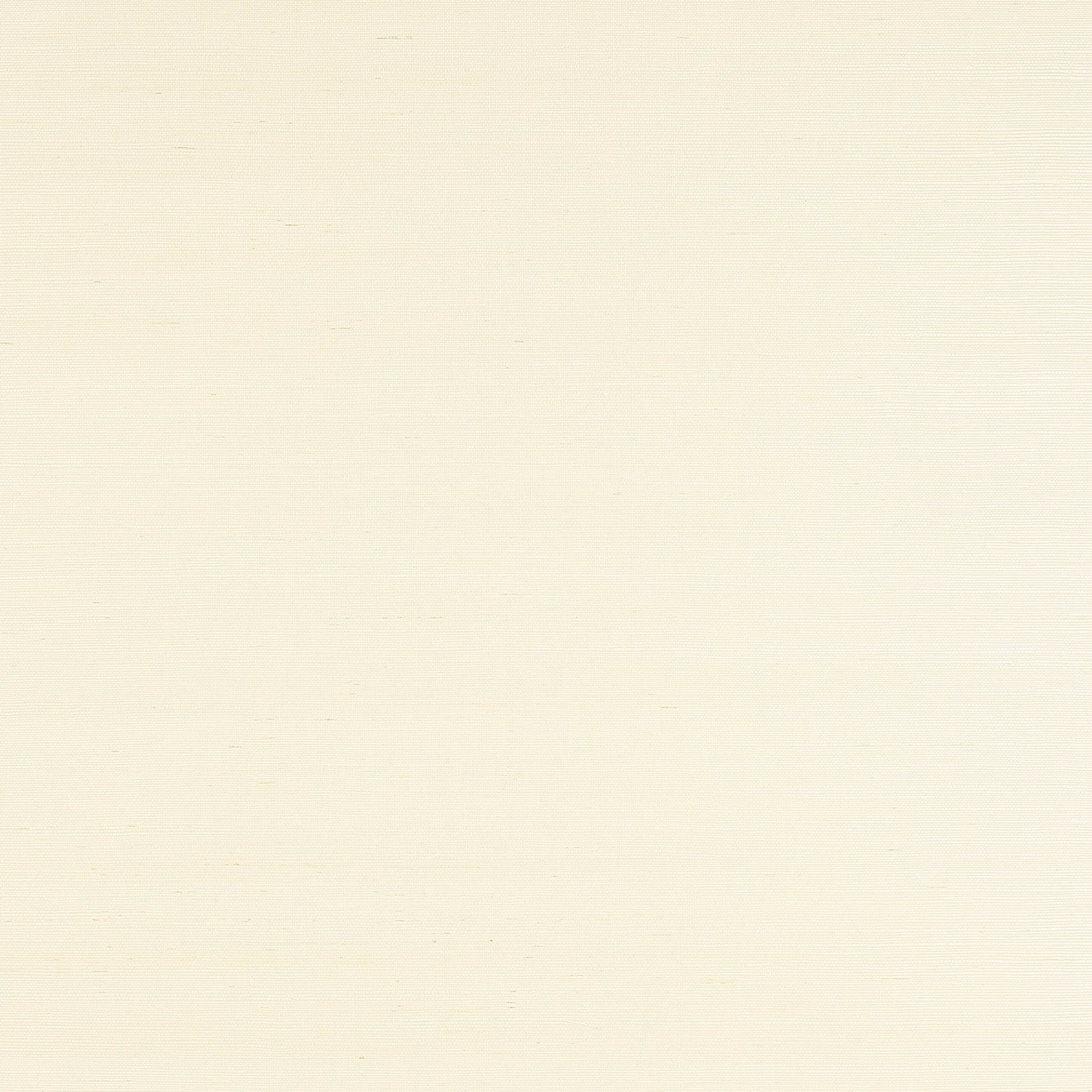 Snowy ivory wallpaper with fine horizontal sisal texture and soft tonal variation