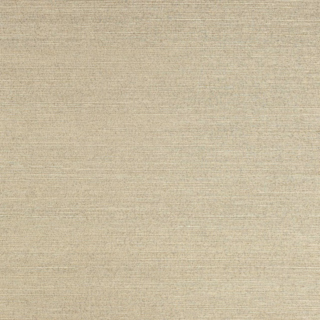 Pale stone beige wallpaper with fine horizontal sisal-like woven texture