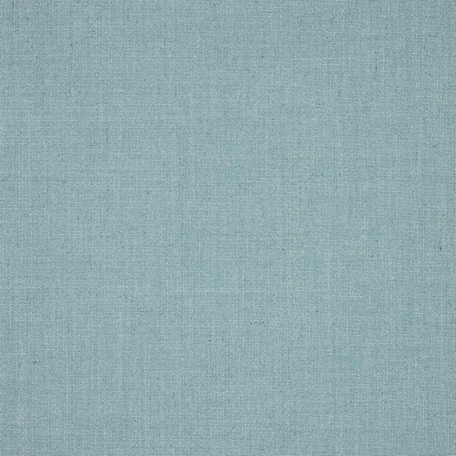 Soft aqua blue plain weave fabric with a fine linen-like texture