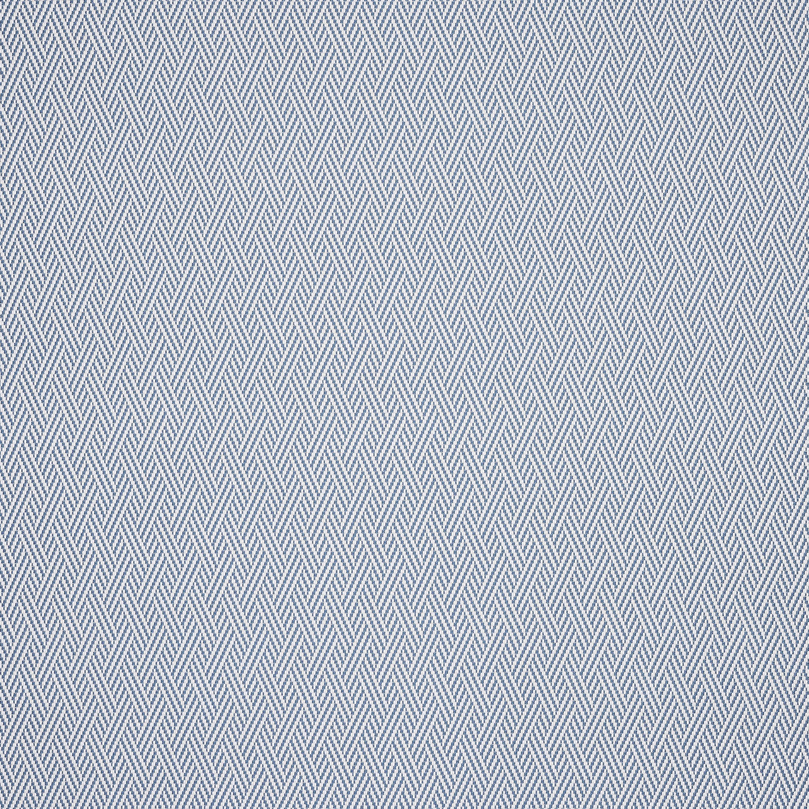Pale blue and white small chevron check woven fabric swatch