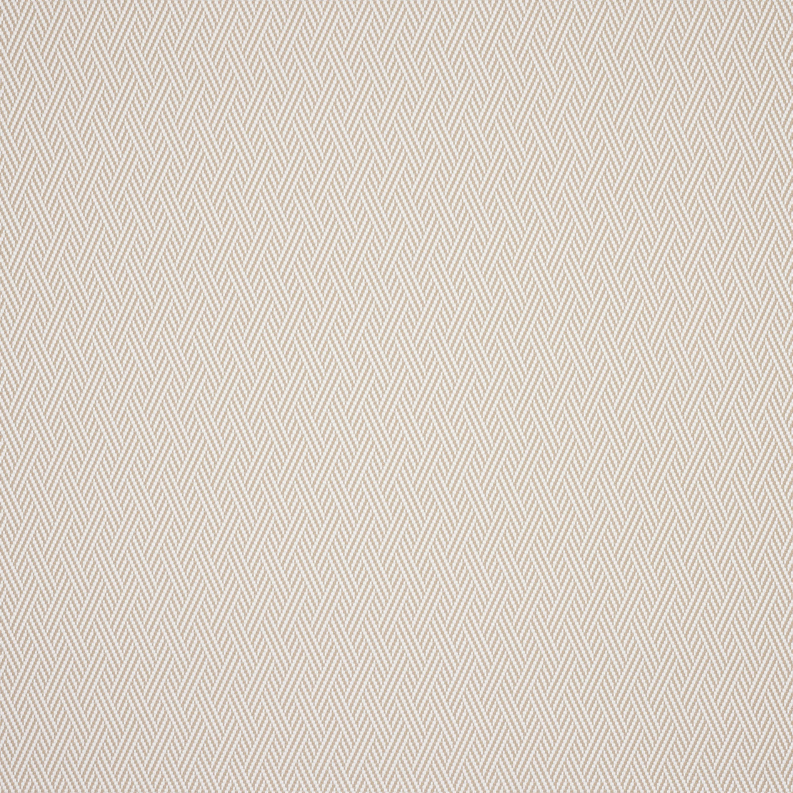 Close-up of soft sable cream herringbone weave fabric