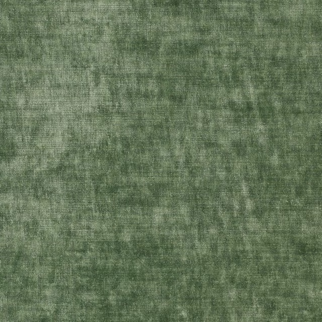 Soft moss green velvet with subtle mottled sheen and fine pile texture