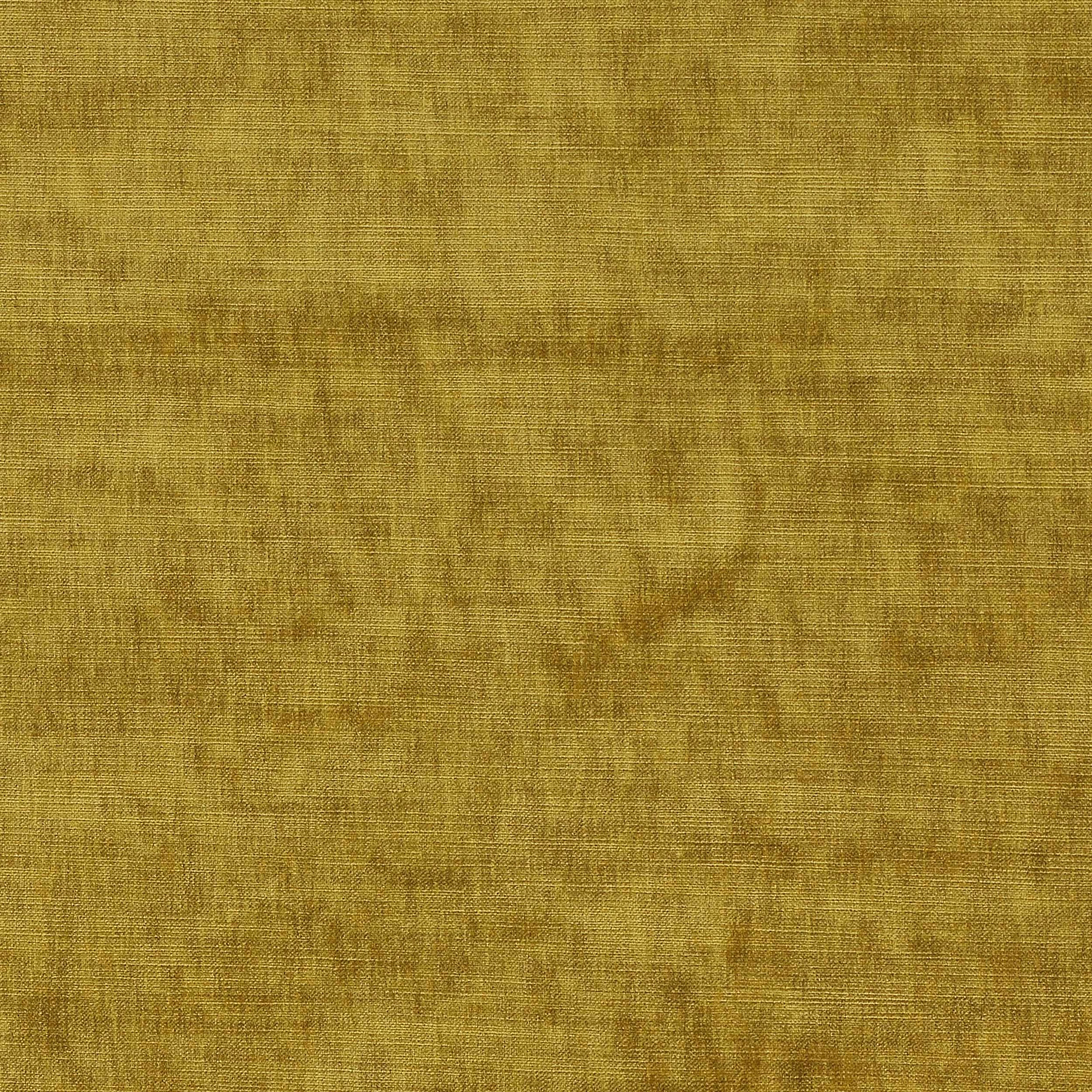 Warm ochre velvet swatch with a soft brushed sheen and fine pile texture