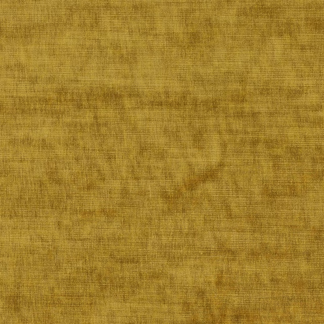 Warm ochre velvet swatch with a soft brushed sheen and fine pile texture