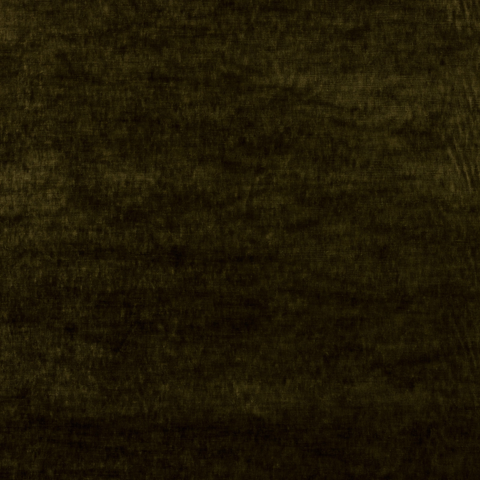 Deep moss olive velvet swatch with a soft, shadowy pile texture
