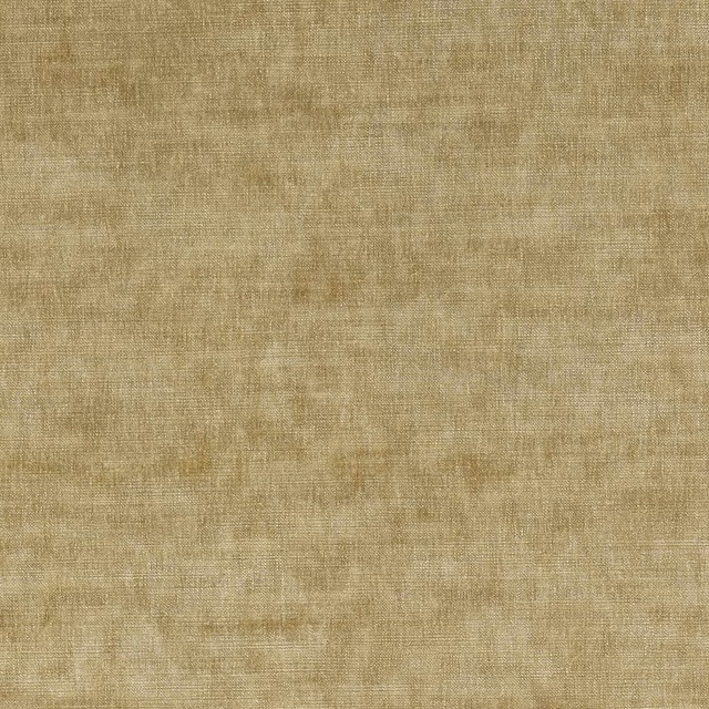Warm sand-coloured plain velvet with a soft, lightly mottled pile