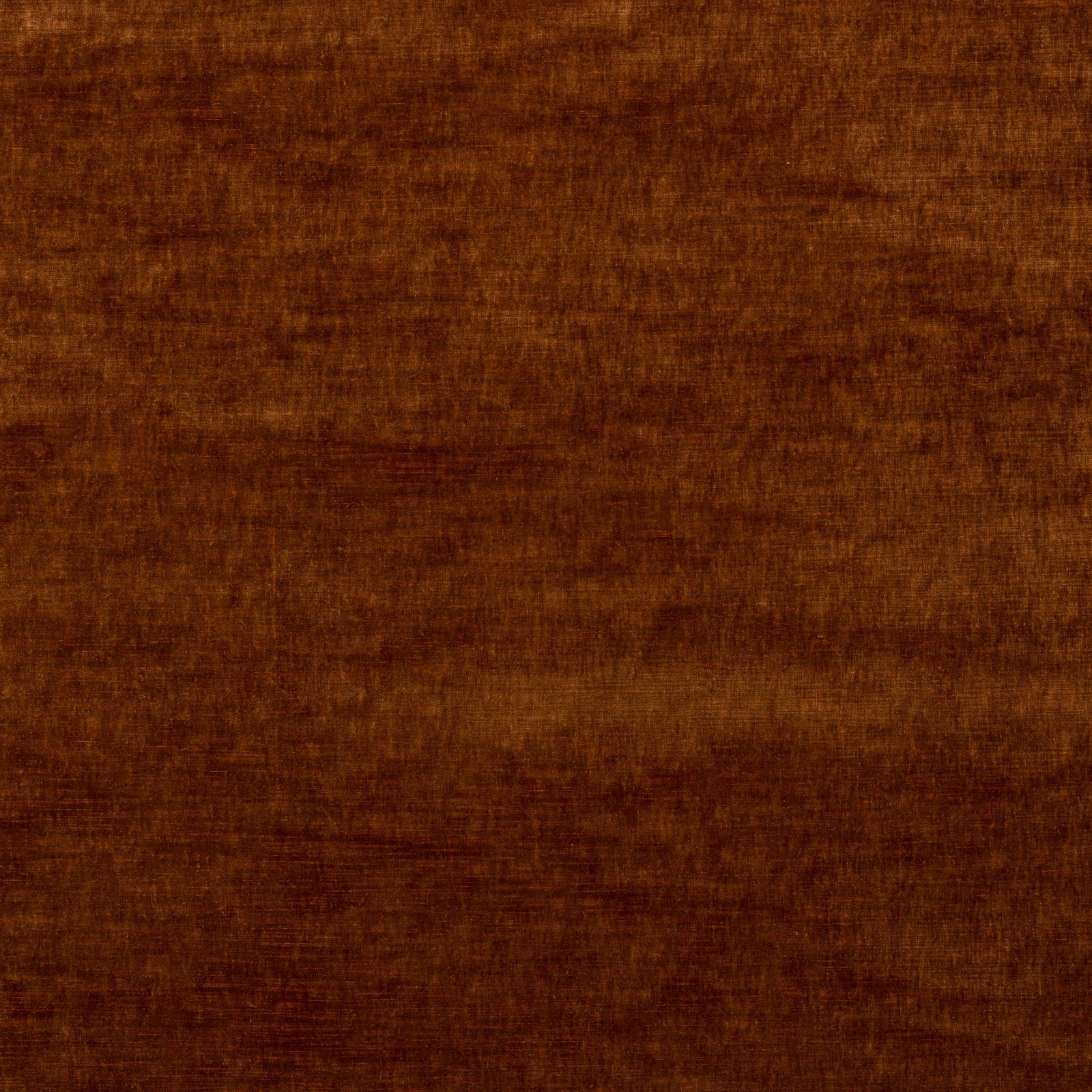 Deep sienna-brown velvet swatch with a soft mottled sheen