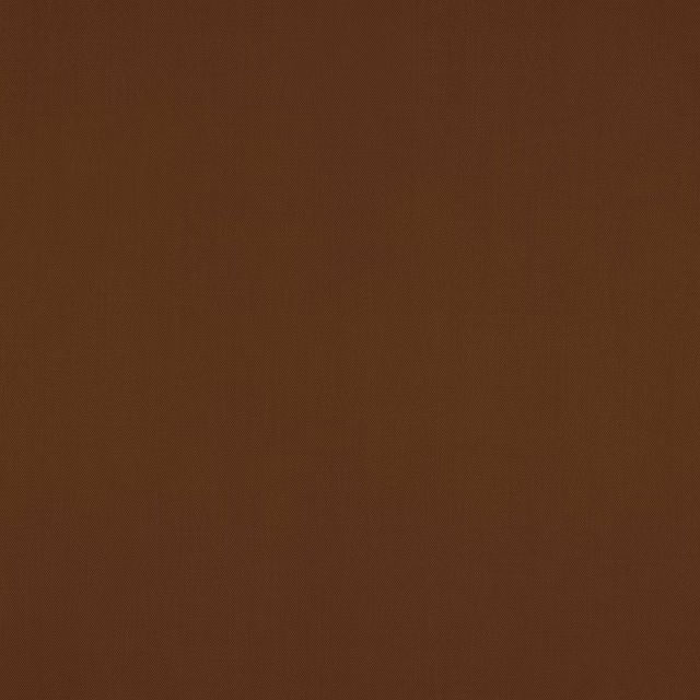 Burnt terracotta plain wool fabric swatch with a matte, even weave
