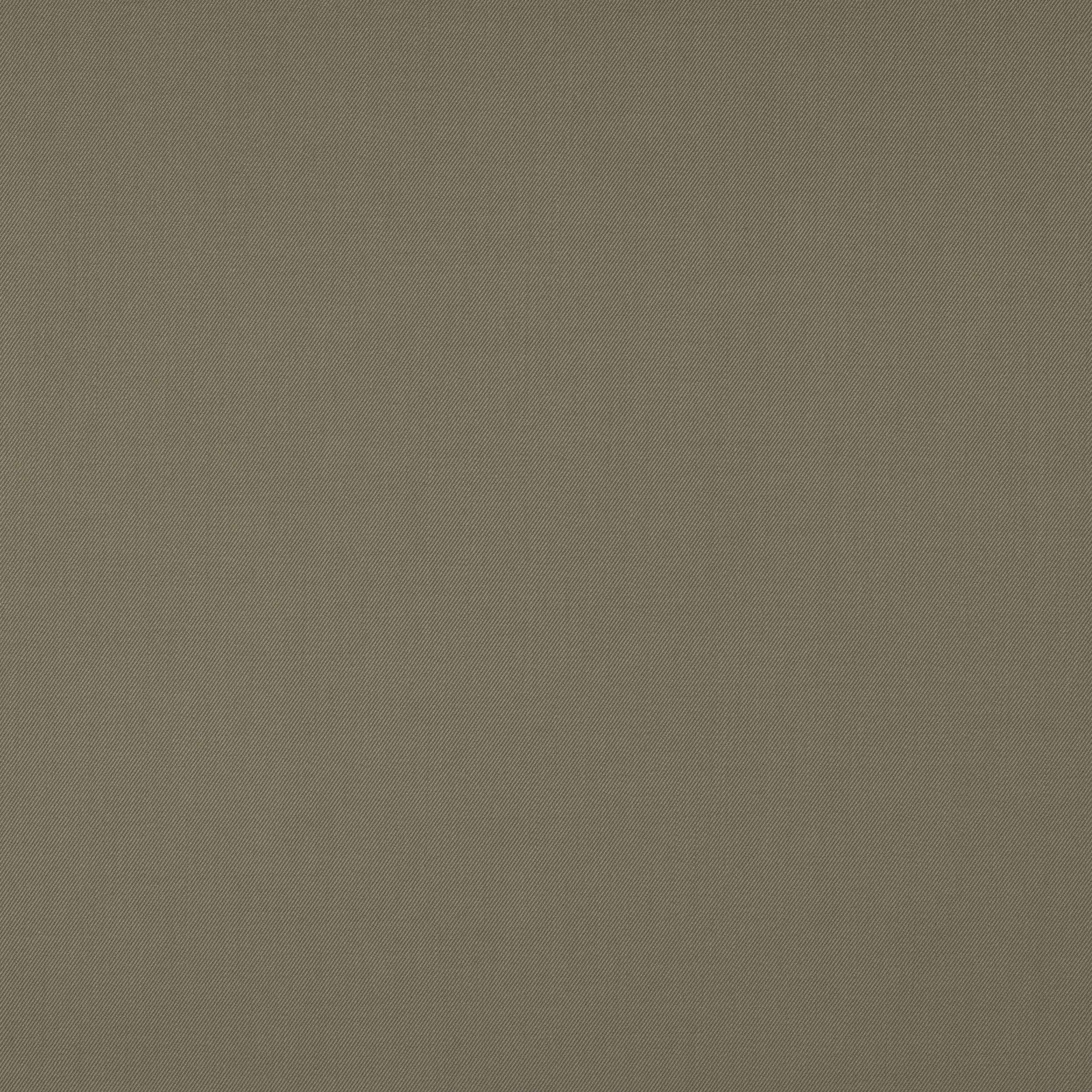Stone taupe wool fabric swatch with fine diagonal weave texture