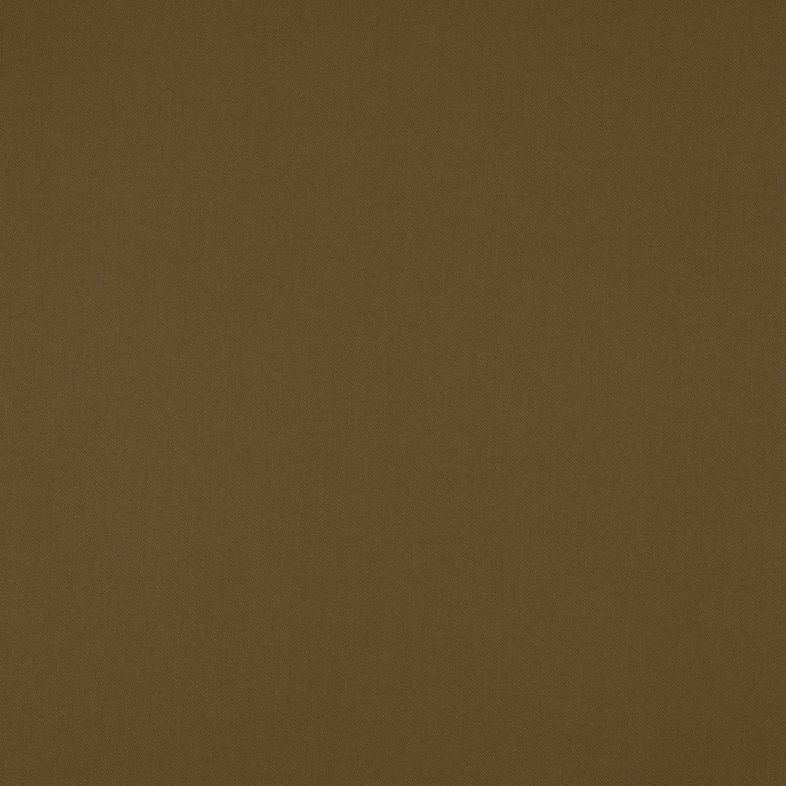 Close-up of warm tobacco brown wool fabric with a fine even weave