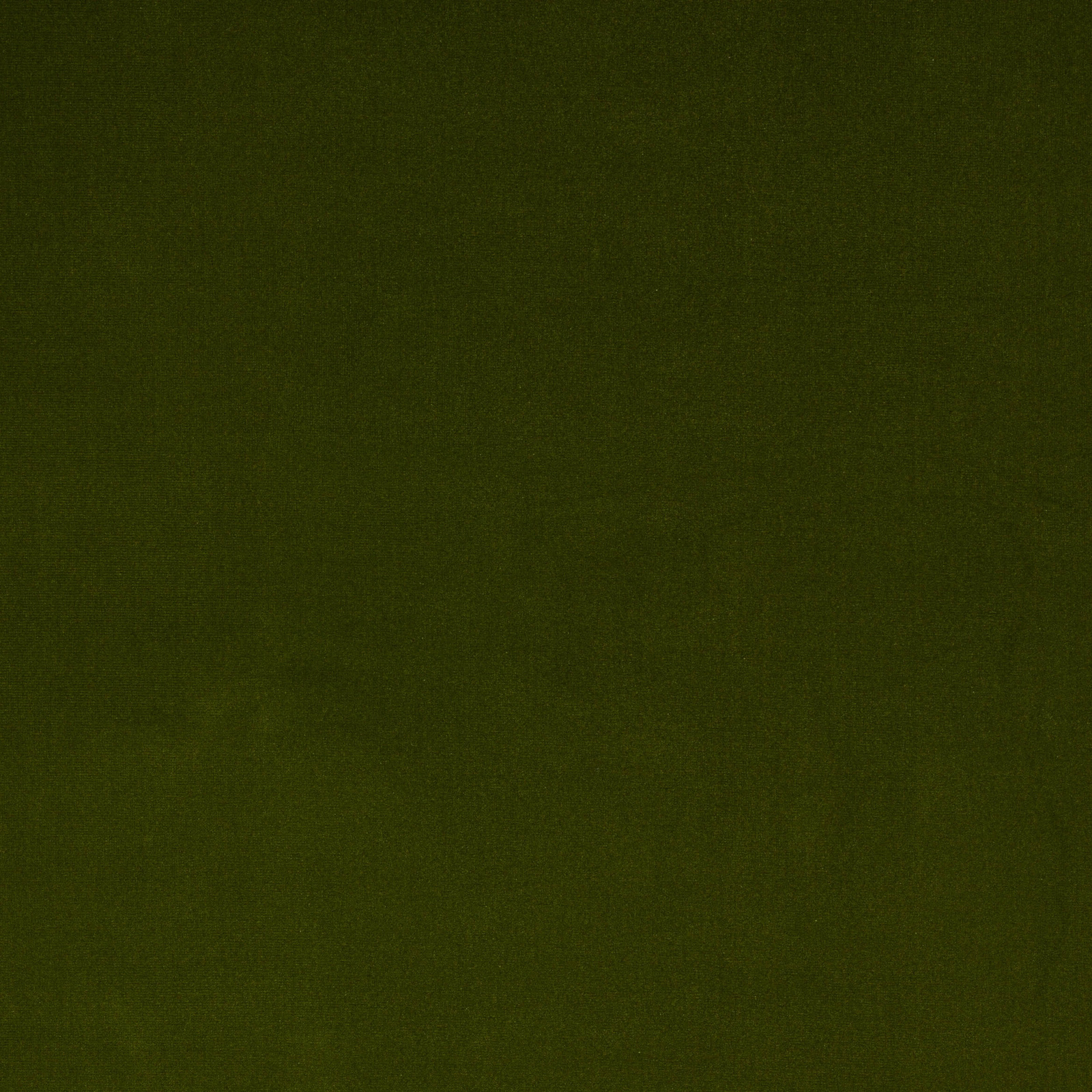 Deep olive green velvet swatch with a soft, low-sheen surface