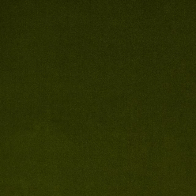 Deep olive green velvet swatch with a soft, low-sheen surface