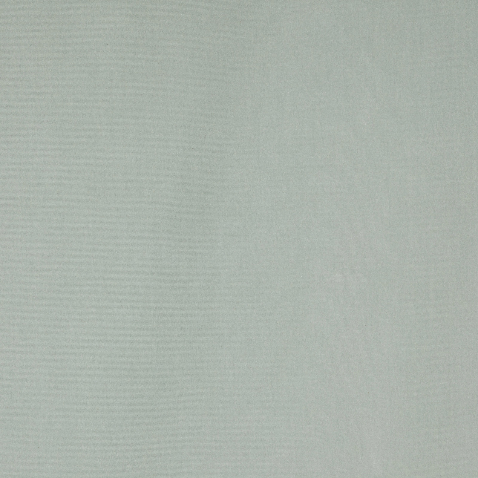 Pale aqua cotton velvet swatch with a smooth, softly brushed surface