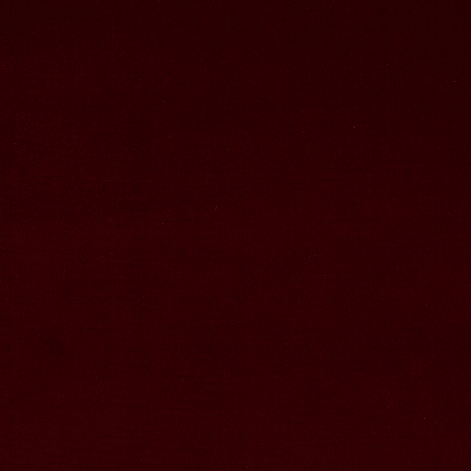 Deep ruby red plain velvet swatch with a soft, dense pile