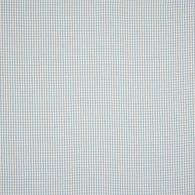 Pale ciel blue linen with a fine small check weave