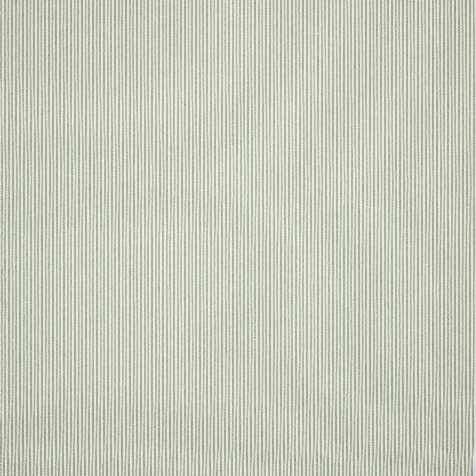Pale celadon linen with fine vertical pinstripes