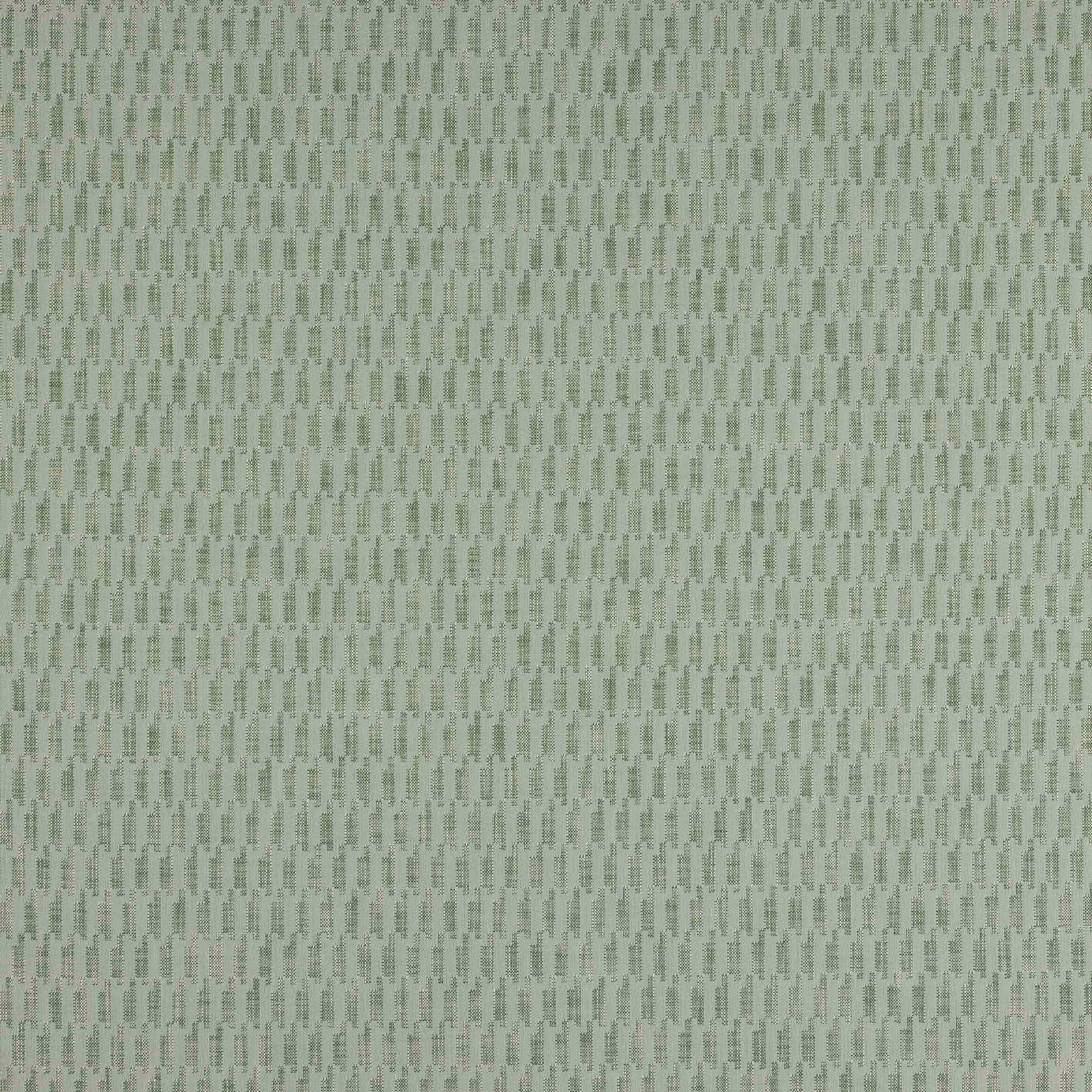 Soft sage green woven fabric with a small repeating textured pattern