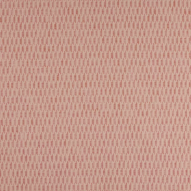 Soft rose-red woven fabric with a small repeating textured pattern