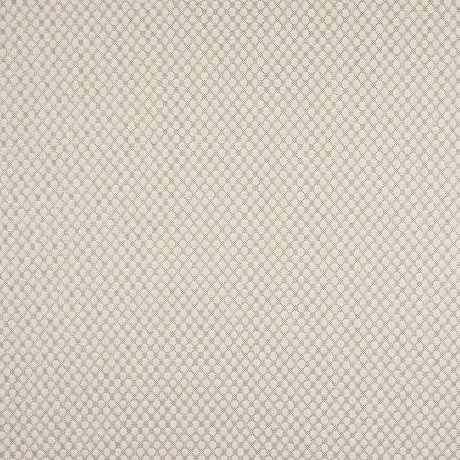 Pale aqua geometric woven fabric with tiny repeating diamond motif