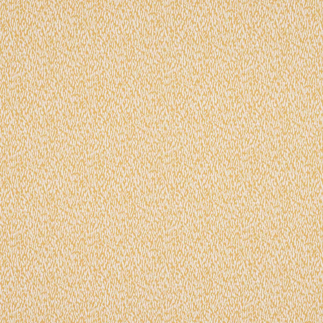Soft golden yellow fabric with tiny ivory broken motif and fine woven texture