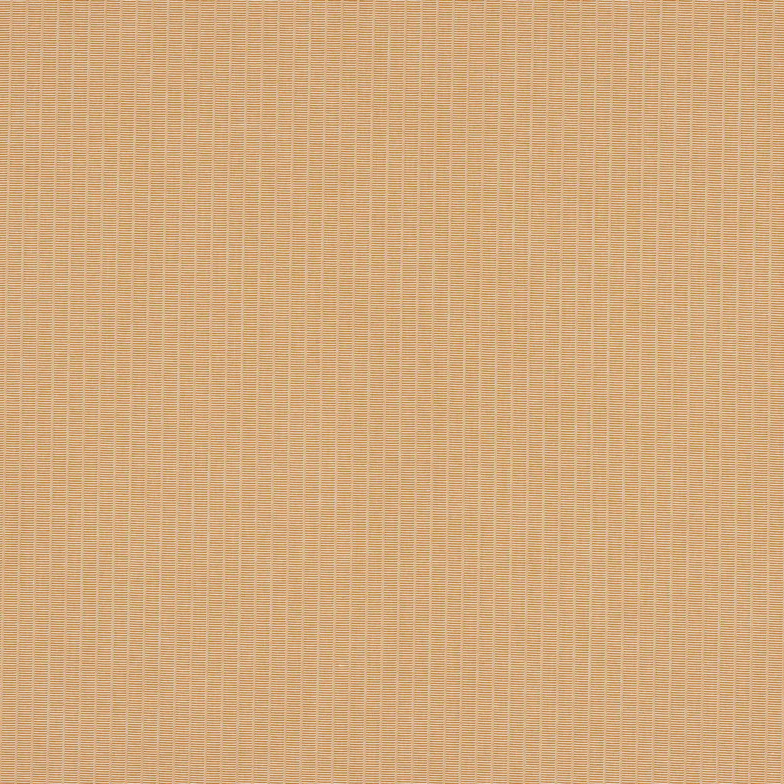 Soft apricot cream woven fabric with fine vertical stripe texture