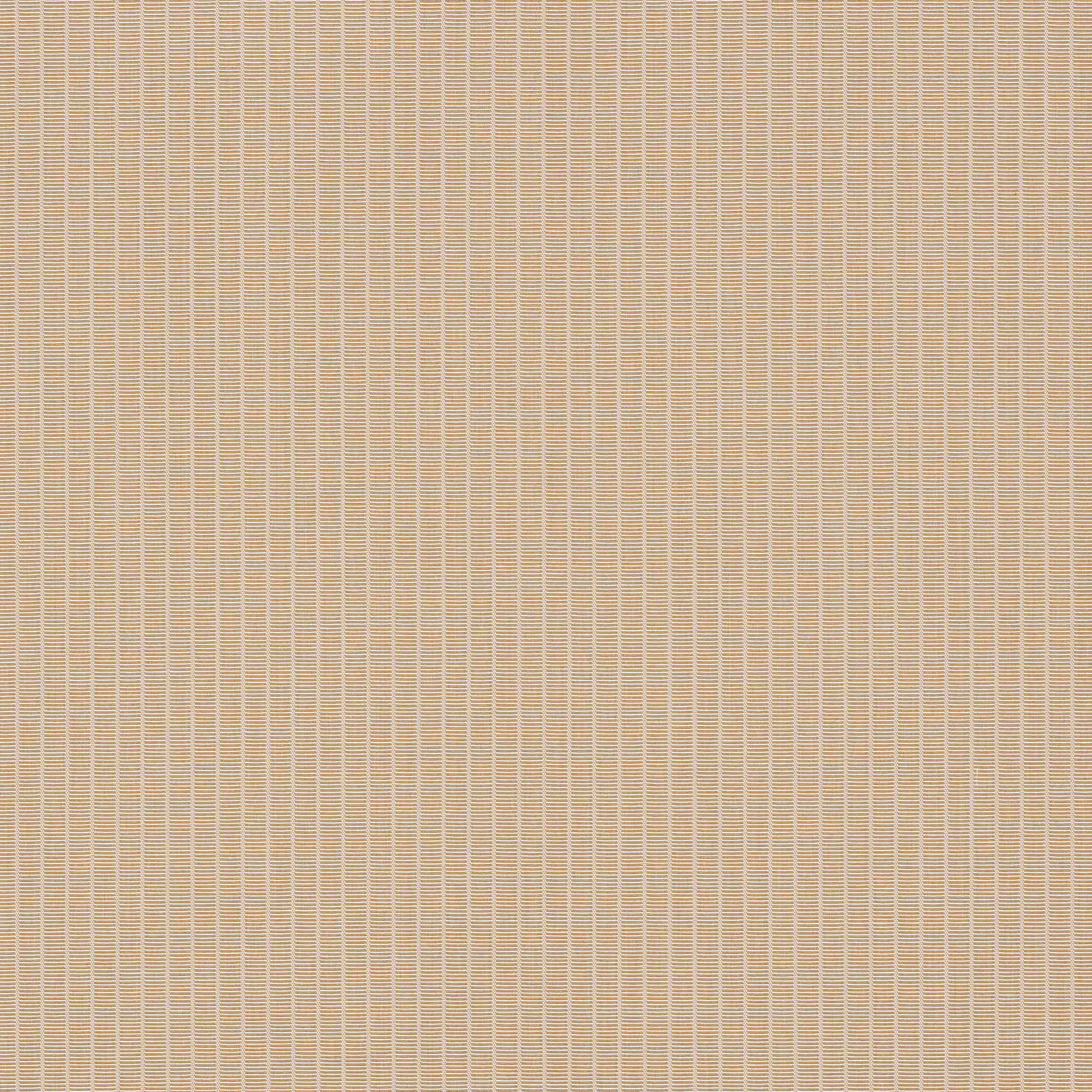 Pale muscade beige fabric swatch with fine vertical stripe texture