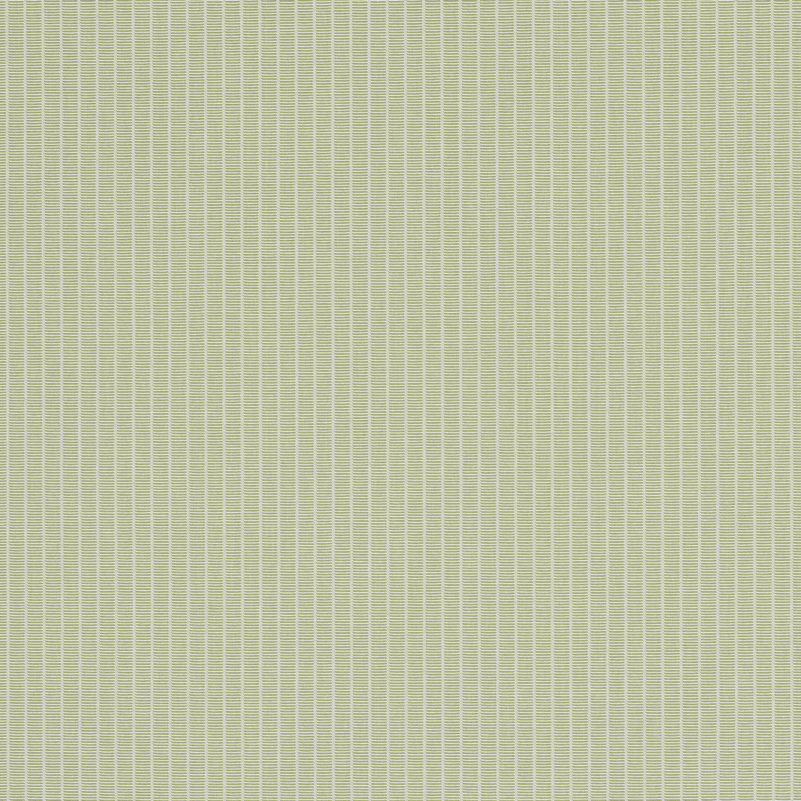 Pale pomme green ribbed fabric swatch with fine vertical texture