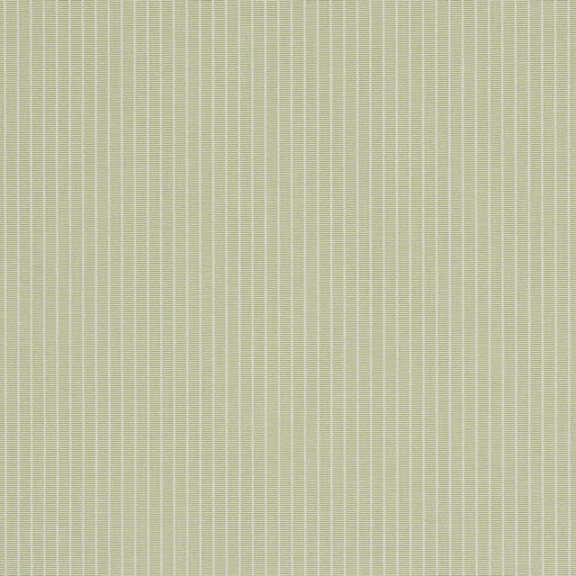 Pale pomme green ribbed fabric swatch with fine vertical texture