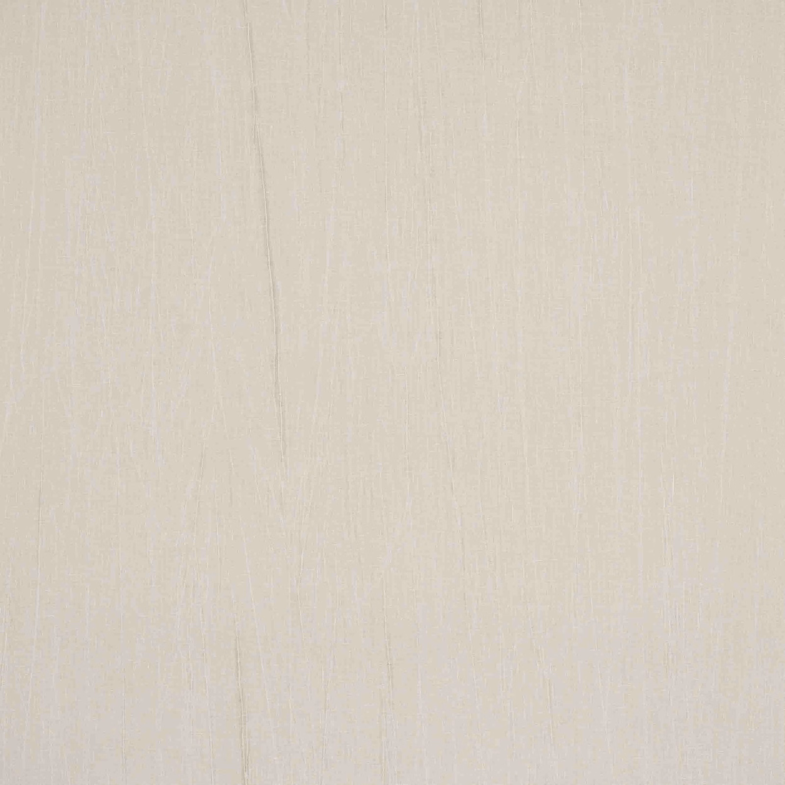 Pale clay-beige wallcovering with fine vertical linen striations and softly uneven tone